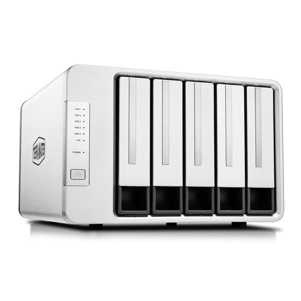 TerraMaster F5-422 NAS & lagringsserver Desktop Intel® Celeron® J3455 4 GB DDR3 0 TB Grå