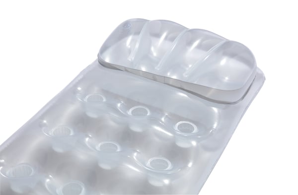Bestway 43024 pool- och badmadrass Grå, Transparent Vinyl