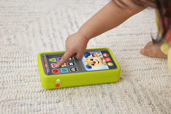Fisher-Price Laugh & Learn 2-i-1 Slide to Learn-smartphone