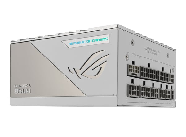 ASUS ROG Loki SFX-L 850W Platinum White virtalähdeyksikkö 24-pin ATX Valkoinen