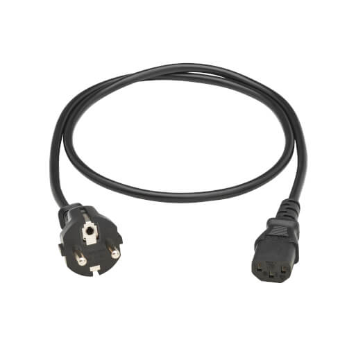 Eaton P054-01M-EU el-ledning Sort 1 m CEE7/7 IEC C13