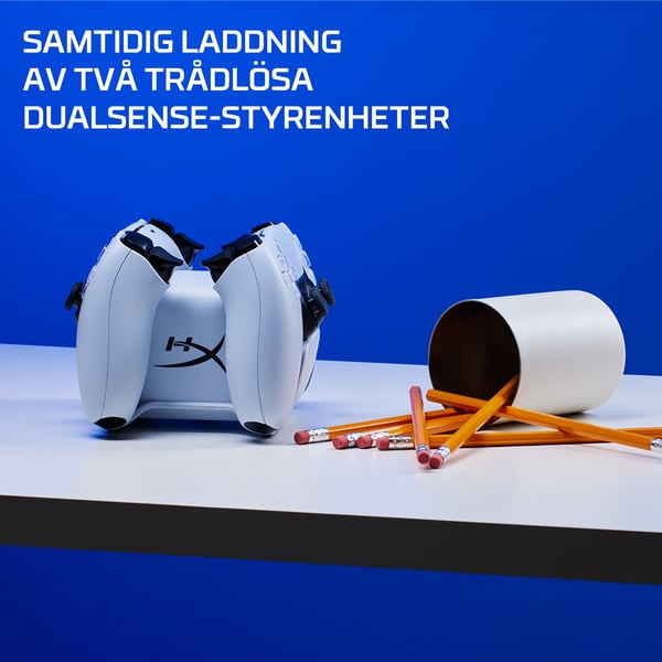 HyperX ChargePlay Duo – laddningsstation för handkontroller för PS5