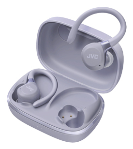JVC HA-EC75T-V-U hovedtelefoner/headset Trådløs Ørekrog Sport Bluetooth Violet