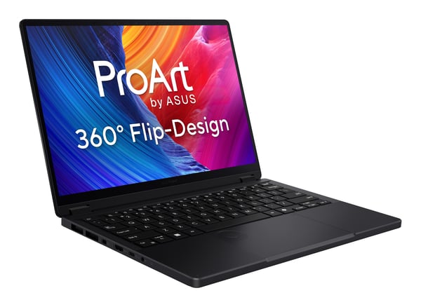 ASUS ProArt PX13 HN7306EA-LX070W Copilot+ PC AMD Ryzen AI Max+ 395 Hybrid (2-i-1) 33,8 cm (13.3") Berøringsskærm 3K 32 GB LPDDR5x-SDRAM 1 TB SSD Wi-Fi 7 (802.11be) Windows 11 Home Tysk Sort