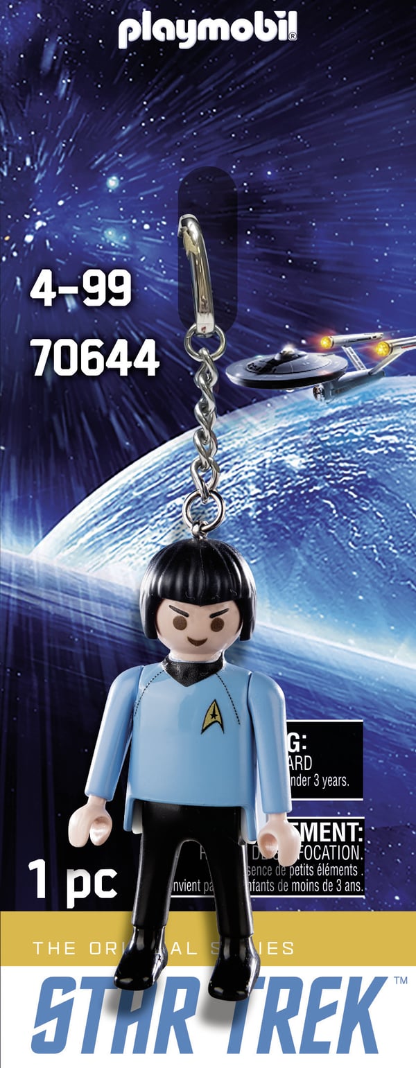 Playmobil 70644 nyckelring och fodral Nyckelkedja Svart, Blå