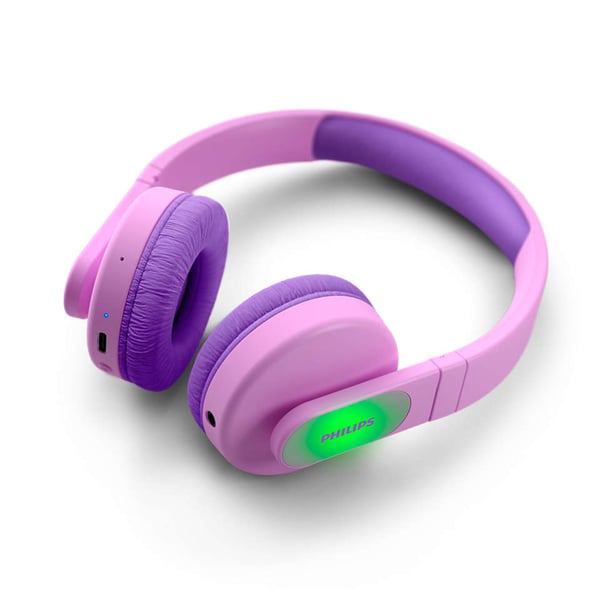 Philips TAK4206PK/00 hörlur och headset Kabel & Trådlös Huvudband Samtal/musik USB Type-C Bluetooth Rosa