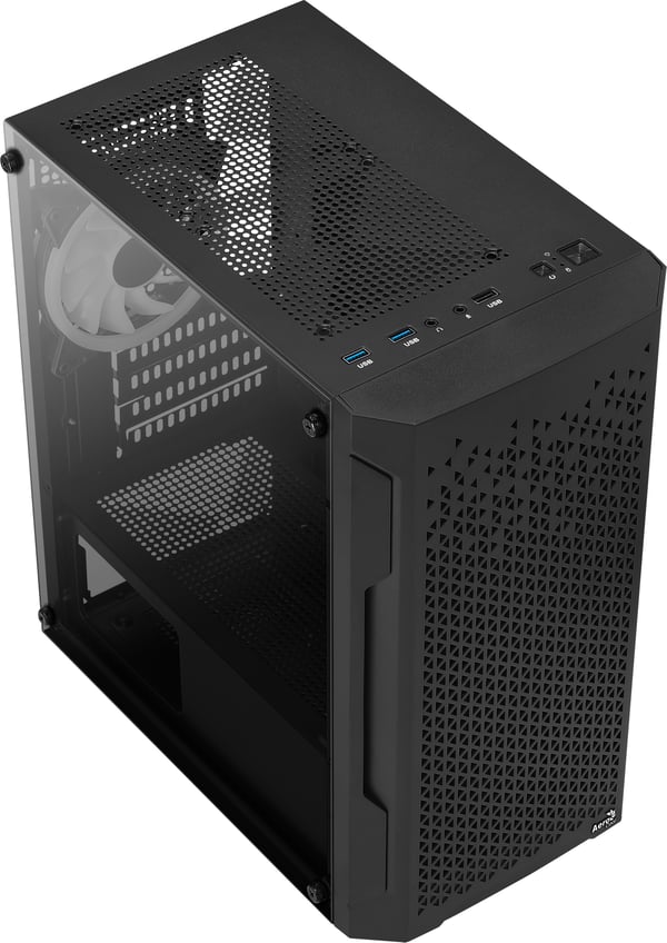 Aerocool Trinity Mini Mini Tower Svart