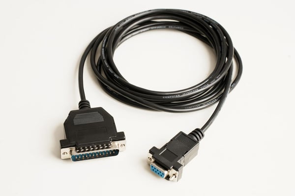 Microconnect IBM029B-1,8 serielkabel Sort 1,8 m DB-25 DB-9