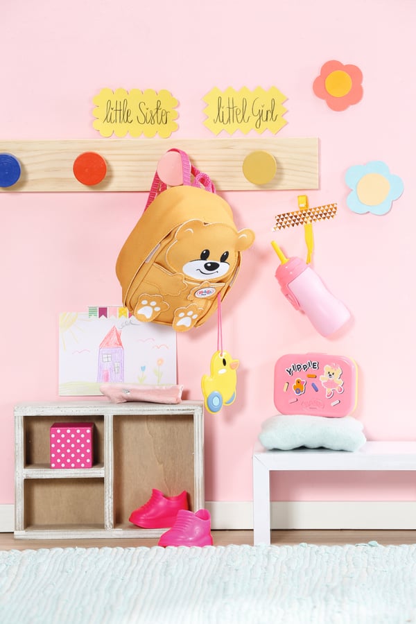 BABY born Kindergarten Backpack Set Dukke rygsæk