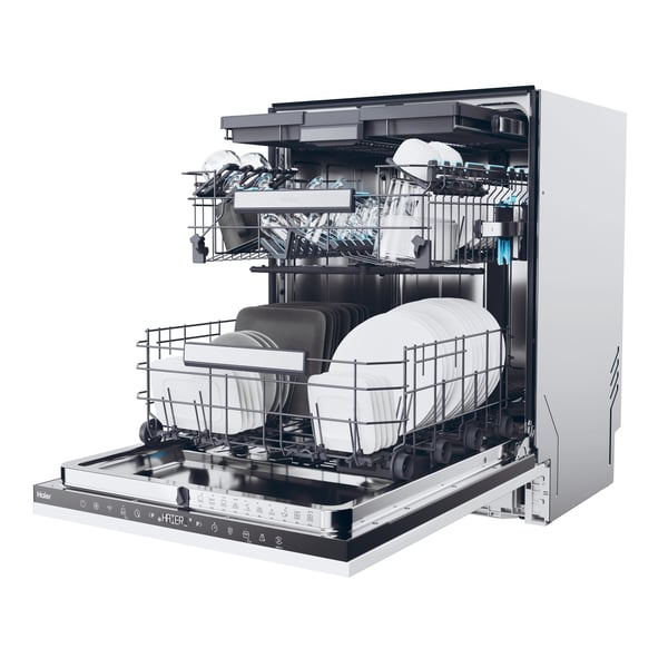 Haier Washlens Plus SXI 6B0S3FSBV Fuldt indbygget 16 kuverter