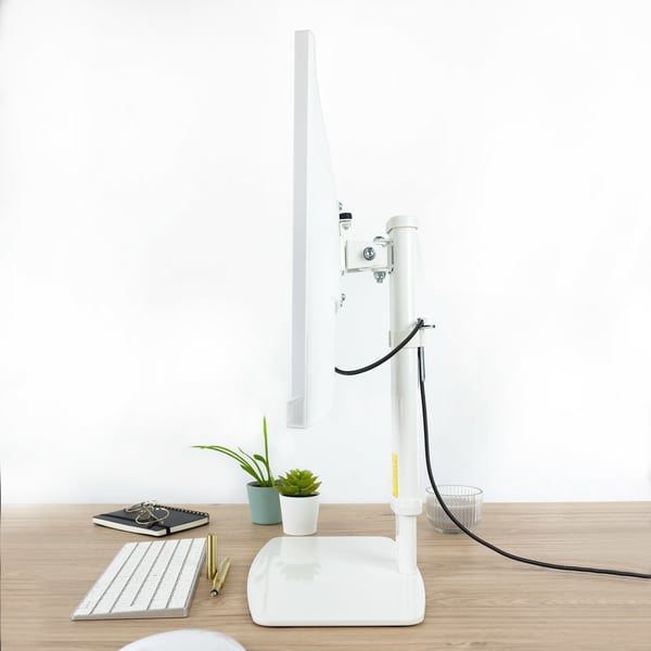 TooQ DB1127TN-W monitorin kiinnike ja jalusta 68,6 cm (27") Vastaanotto Valkoinen