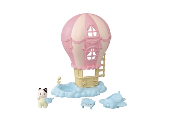 Sylvanian Families Baby Ballon Legehus med figur