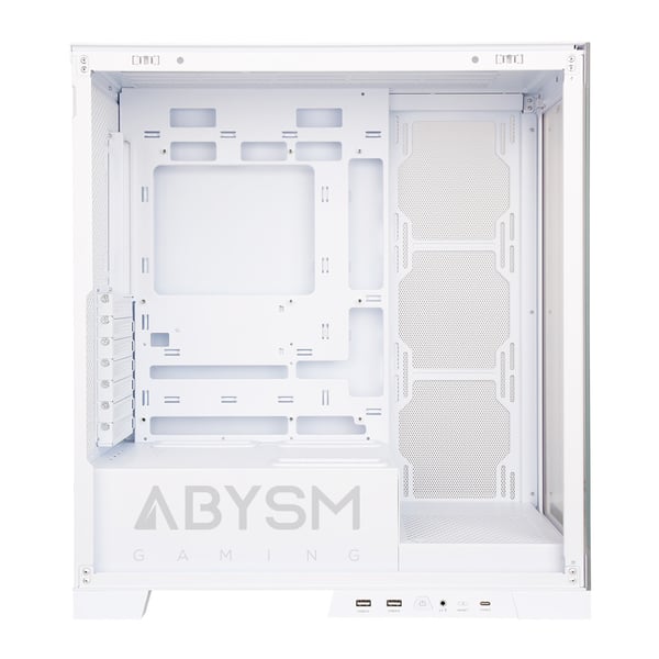 ABYSM Danube Sava H500 White Desktop Transparent, Hvid