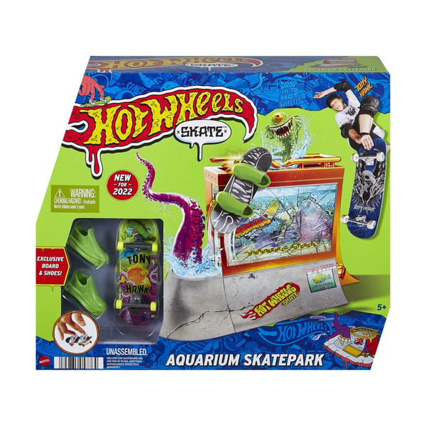 Hot Wheels Skate Aquarium Skatepark, playset