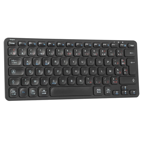 Targus AKB862FR tastatur Universel Bluetooth AZERTY Fransk Sort