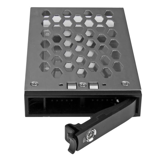 StarTech.com SATSASTRX25 asemapaikkaan asennettava paneeli 2.5" Etupaneeli Musta, Hopea