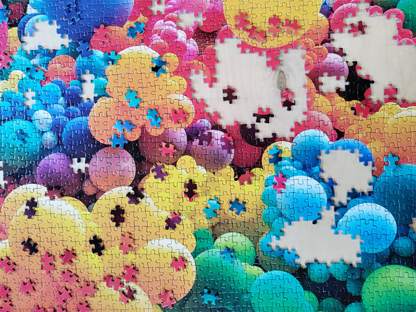 Tactic Impuzzlible Balloons 1000 pcs Puslespil 1000 stk Kunst