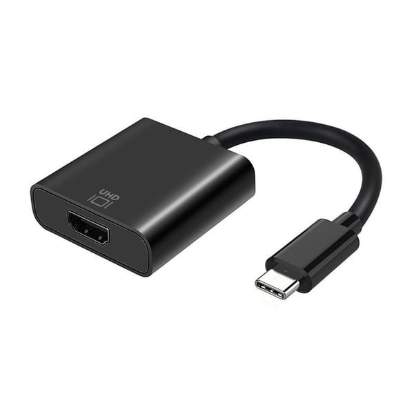 AISENS A109-0344 videokabeladapter 0,15 m HDMI Typ A (standard) USB Type-C Svart