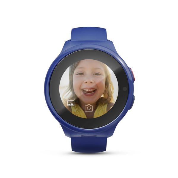 Hama 00178672 Smartwatch og sportsur 3,02 cm (1.19") AMOLED Digital Berøringsskærm Blå GPS (satellit)