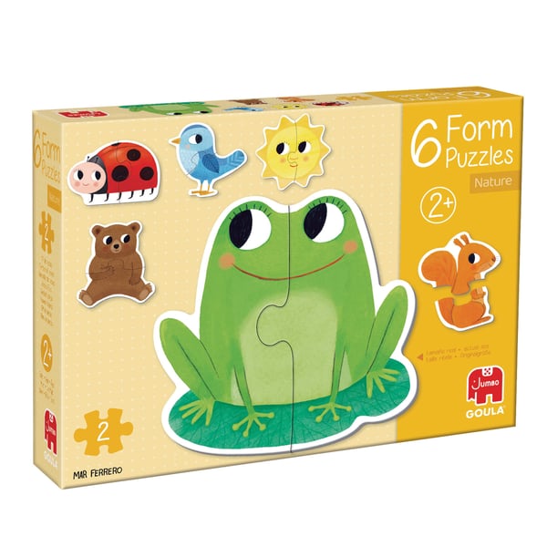 Goula 53173 pussel Rampussel 12 styck Djur