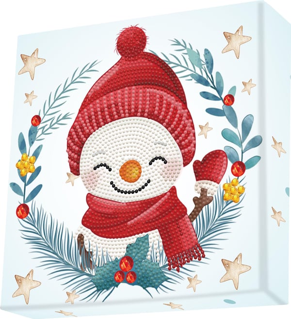Diamond Dotz ChristmasTrio Snowman