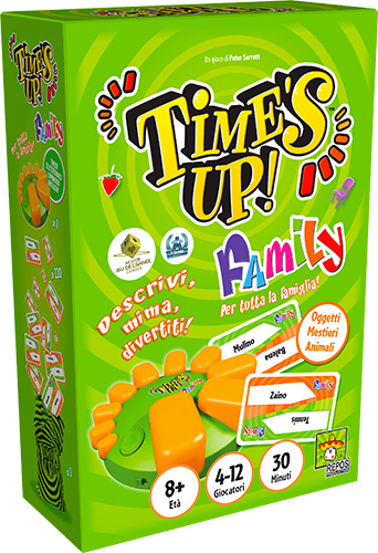 Asmodee Time's Up! Family Partyspel med kort