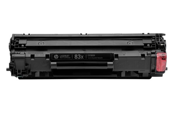 HP 83X - Høj kapacitet - Sort - original - LaserJet - Tonerpatron (CF283X)