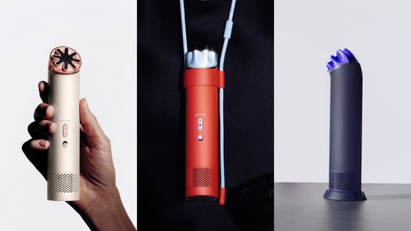 Dyson Hushjet Mini Cool Mørkeblå