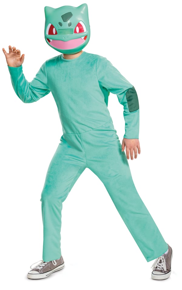 Pokémon Bulbasaur Jumpsuit for Kids Smart kostume Barn Unisex Film
