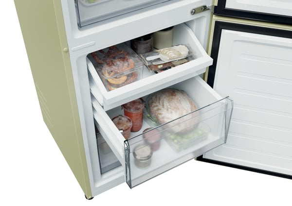 Candy CNCQ2T518EC Fritstående 279 L Cremefarvet