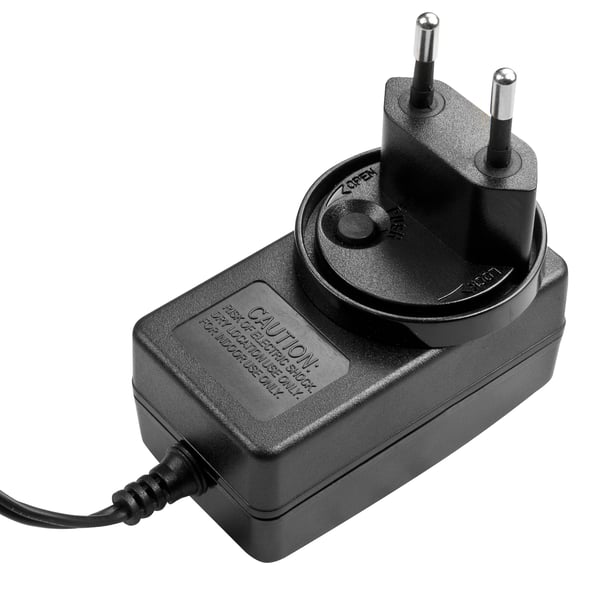 Lindy 73813 strømadapter og vekselret 15 W Sort
