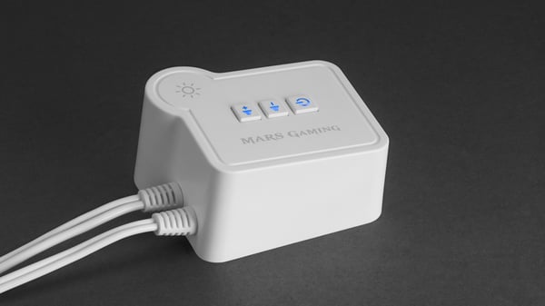 Mars Gaming MSRGBW højttaler Hvid Kabel & trådløs 15 W