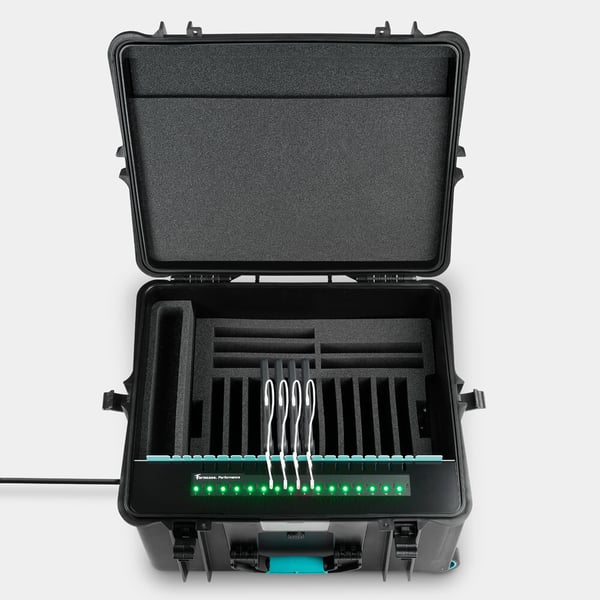Formcase TransformerCase T16M-PD Perf. Kasse til administration af bærbar enhed Sort