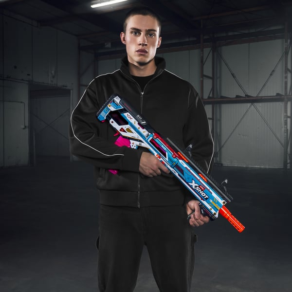 XSHOT SKINS Pro-Serien LONGSHOT 2.0 Blaster (40 dartpile)