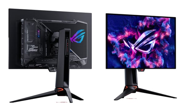 ASUS ROG Swift OLED PG27UCWM tietokoneen litteä näyttö 67,3 cm (26.5") 3840 x 2160 pikseliä 4K Ultra HD QD-OLED Musta