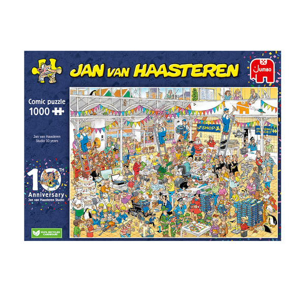 Jan van Haasteren - Studio 10 Years (1000 Pieces)