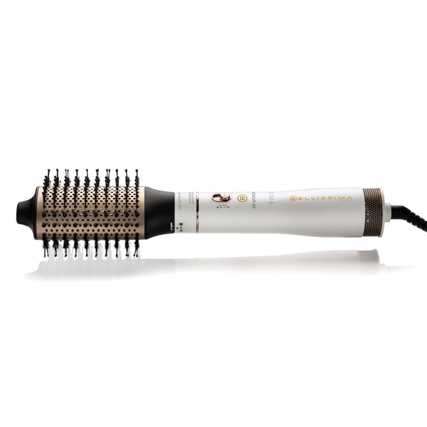 Bellissima Air Wonder 8 in 1 Varmluftsborste Varm Guld, Vit 1000 W 1,8 m