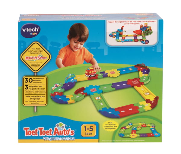 VTech Toet Toet Auto's Wegdelen Deluxe