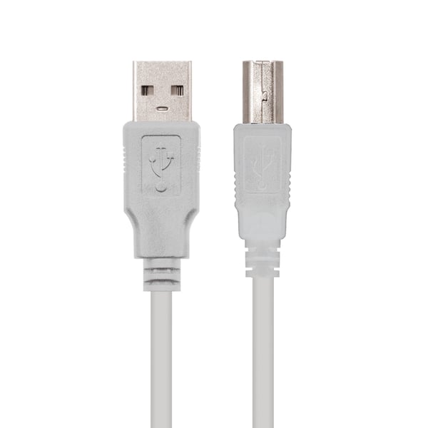 Nanocable 10.01.0103 USB-kabel USB 2.0 1,8 m USB A USB B Beige