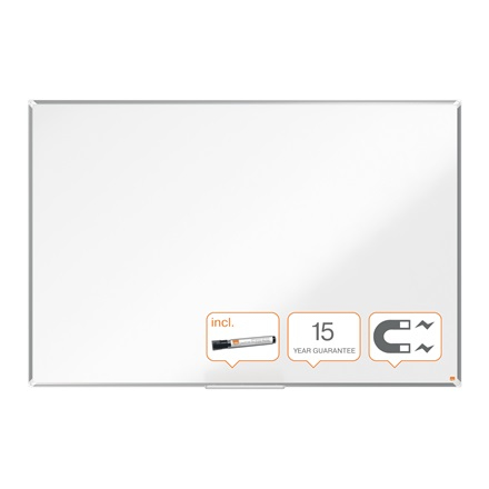 Nobo Premium Plus stål magnetisk whiteboard 180x120cm