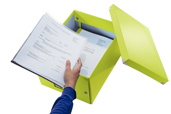 Leitz 60440064 kansioiden säilytyslaatikko Polypropeeni (PP) Vihreä