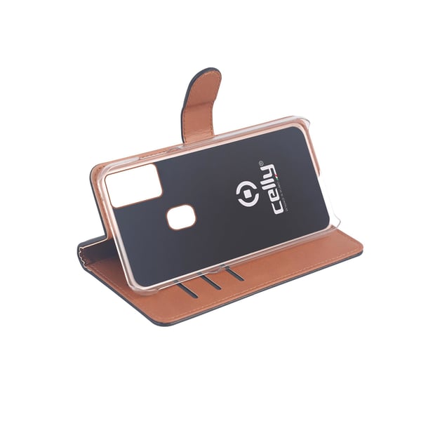 Celly WALLY920 mobiltelefon etui 16,5 cm (6.5") Folie Sort