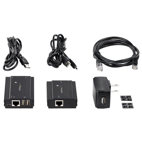 StarTech.com USB2004EXT100 konsoludbygning Konsol sender & modtager 480 Mbit/s