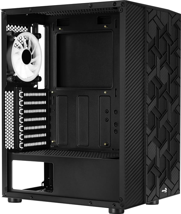 Aerocool Hive FRGB Midi Tower Svart