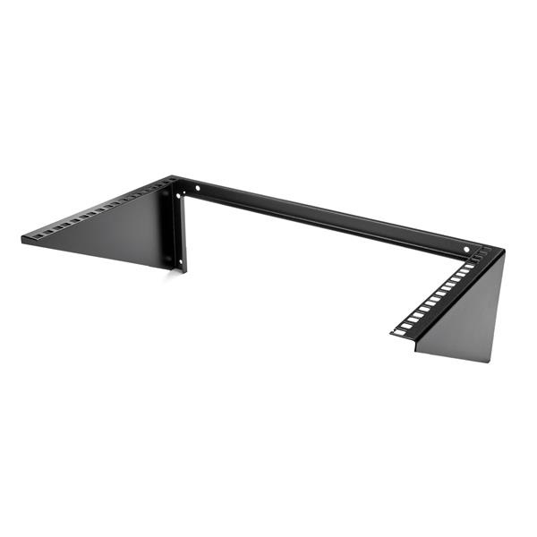 StarTech.com Vertikalt vægmonteret 19 tommer serverrack - 6U - Vægmontering - Sort - 6U - 48.