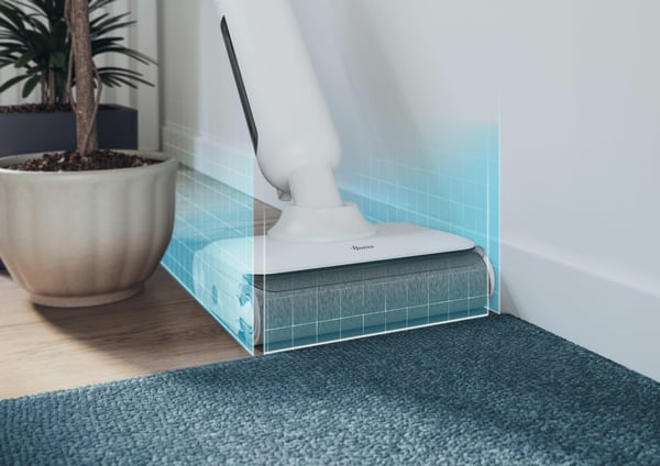 Hoover HW400 011 Pystyimuri Akku Kuiva ja märkä Pussiton 0,55 L 220 W Valkoinen