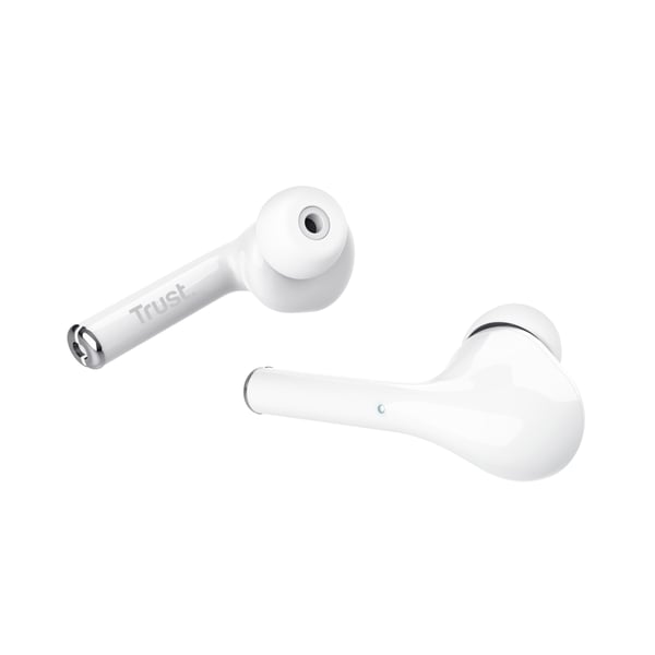 Trust Nika Headset True Wireless Stereo (TWS) I ørerne Opkald/musik Bluetooth Hvid