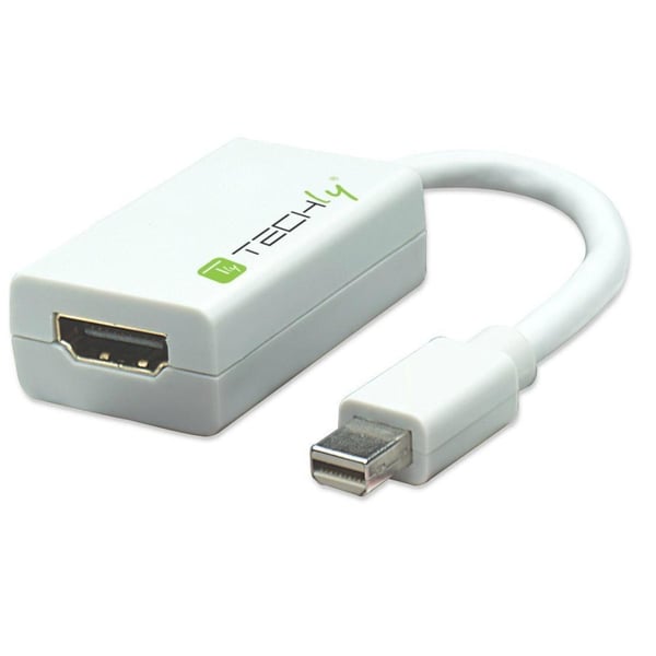 Techly Mini DisplayPort - HDMI M/F 15 m Hvid