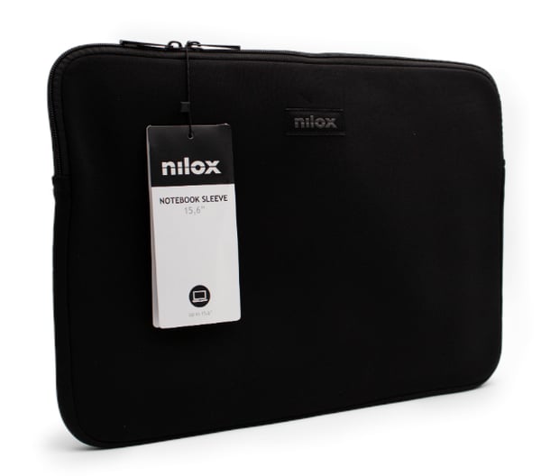 Nilox NXF1501 taske og etui til laptop 39,6 cm (15.6") Sort