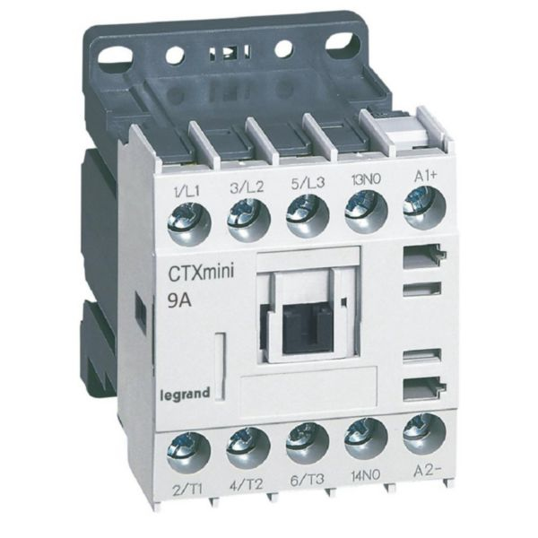 Tehokontaktori 9A 3P 24V DC 1Z 0R CTX3 MINI 417021